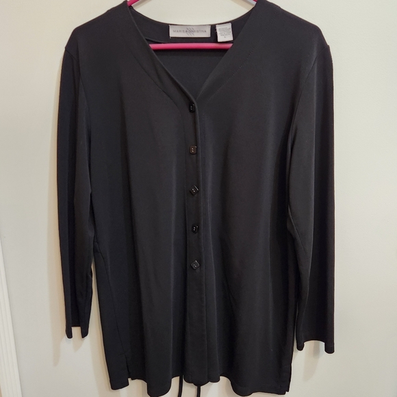 Marisa Christina Cardigan With an Adjustable Back Drawstring Size Large - Picture 1 of 9